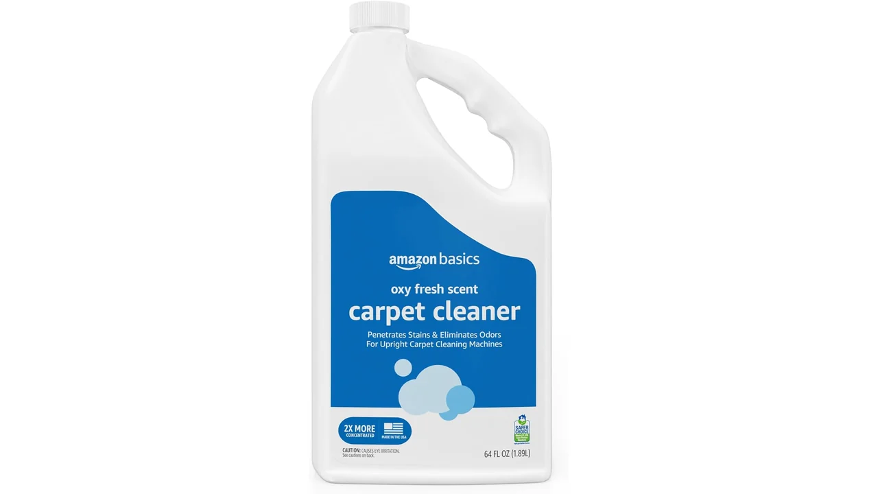 Amazon Basics Deep Cleaning Carpet Cleaner, Stain Odor