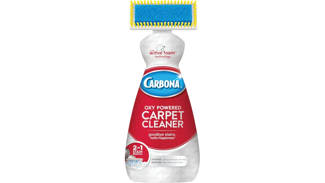 Carbona Carpet Cleaner Brush | Oxy-Powered Foam – In-Depth