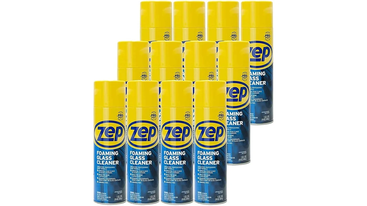 Zep Foaming Glass Cleaner – 19 oz – Honest Review