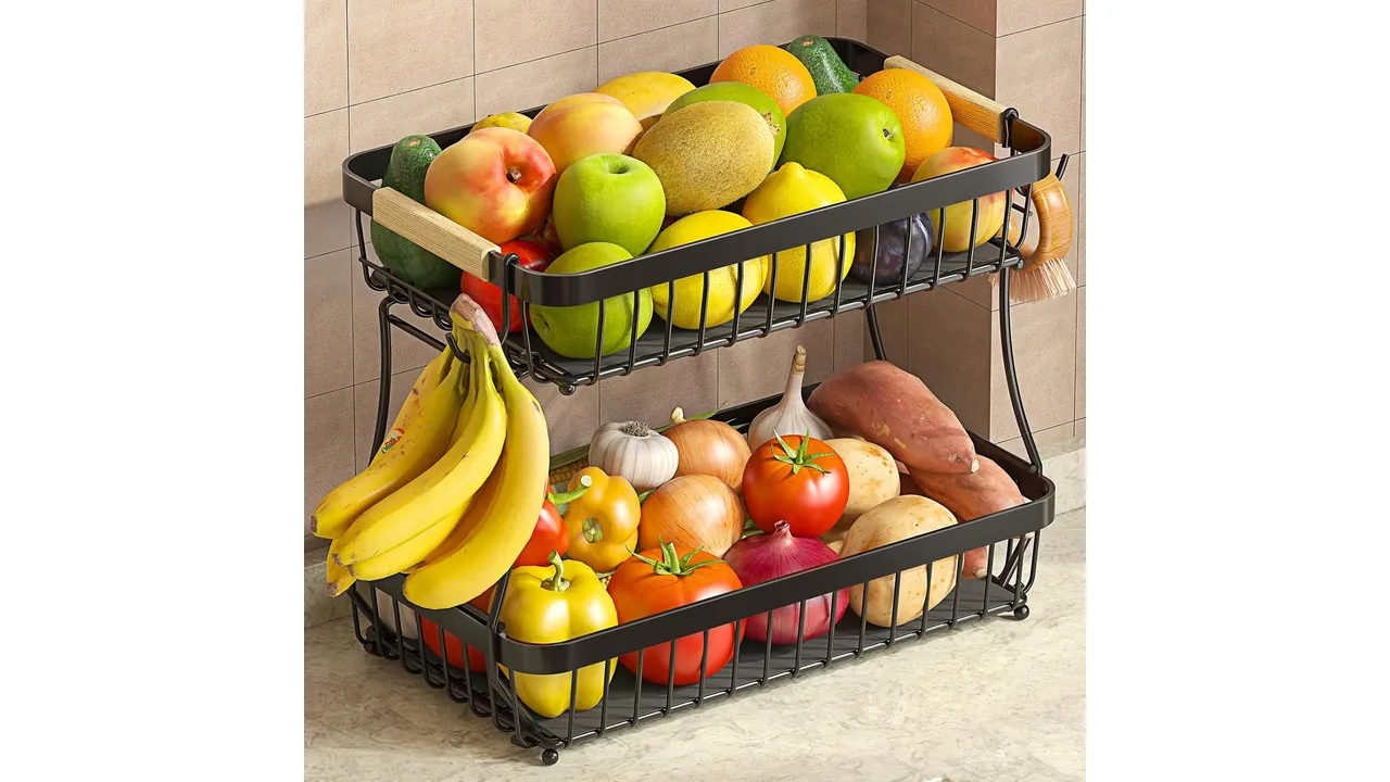 Sevenblue 2 Tier Large Fruit Basket – Honest Review
