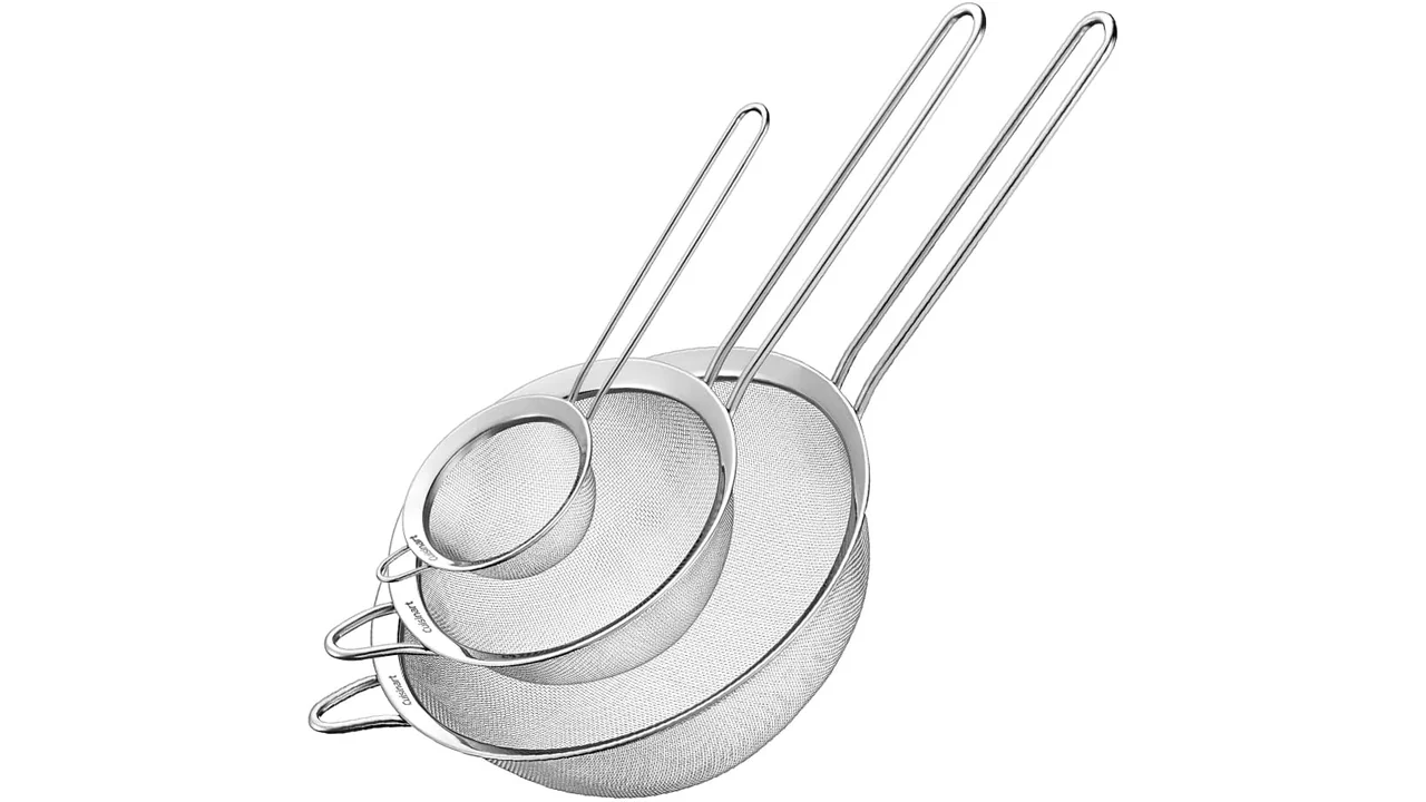 Cuisinart Mesh Strainers, 3 Count Stainless Steel Mesh