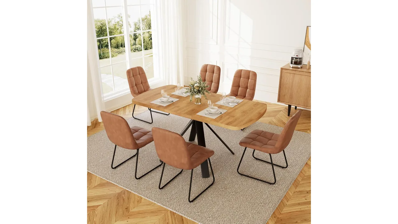 HIPIHOM Extendable Dining Table Set 6 People – Honest Review