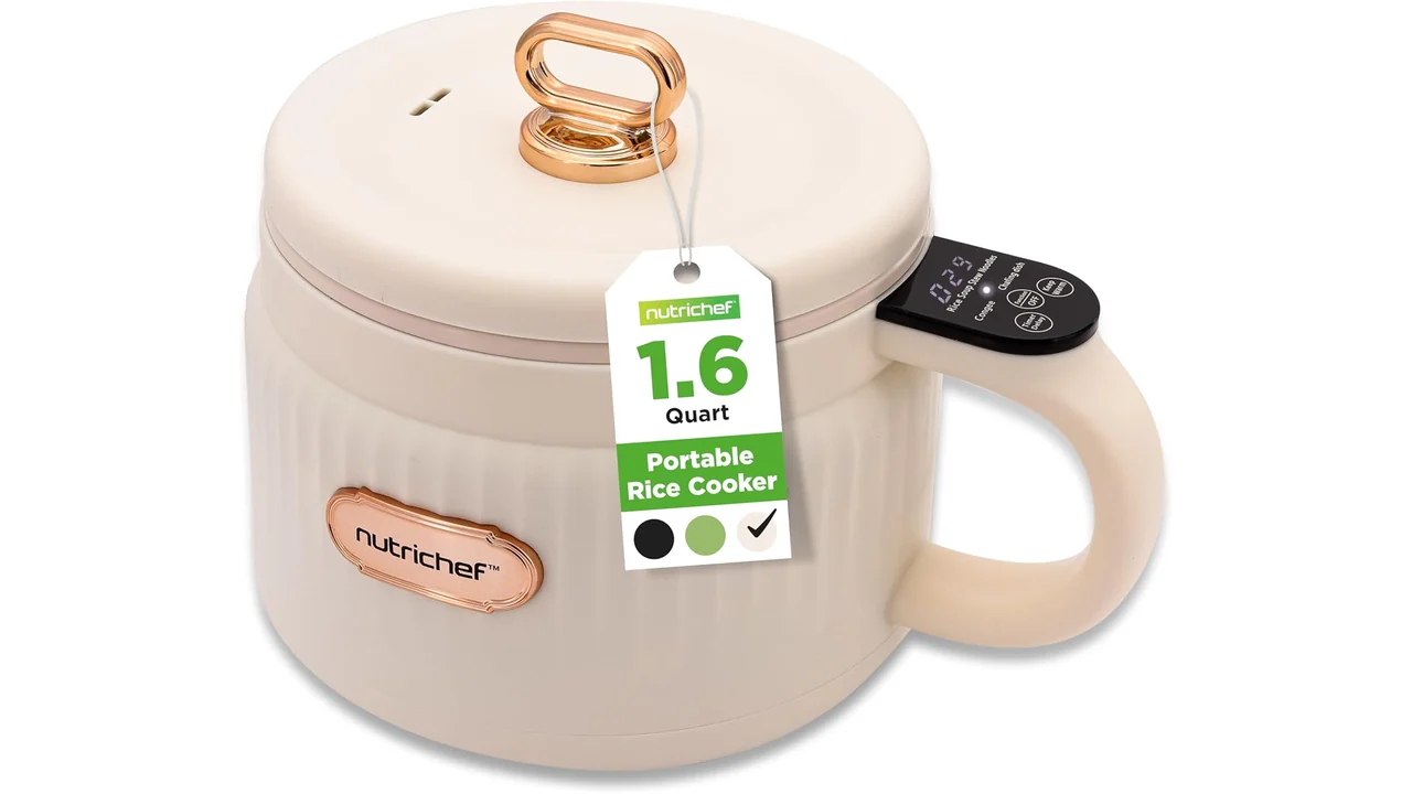 NutriChef 1.6 QT Portable Rice Cooker – Honest Review