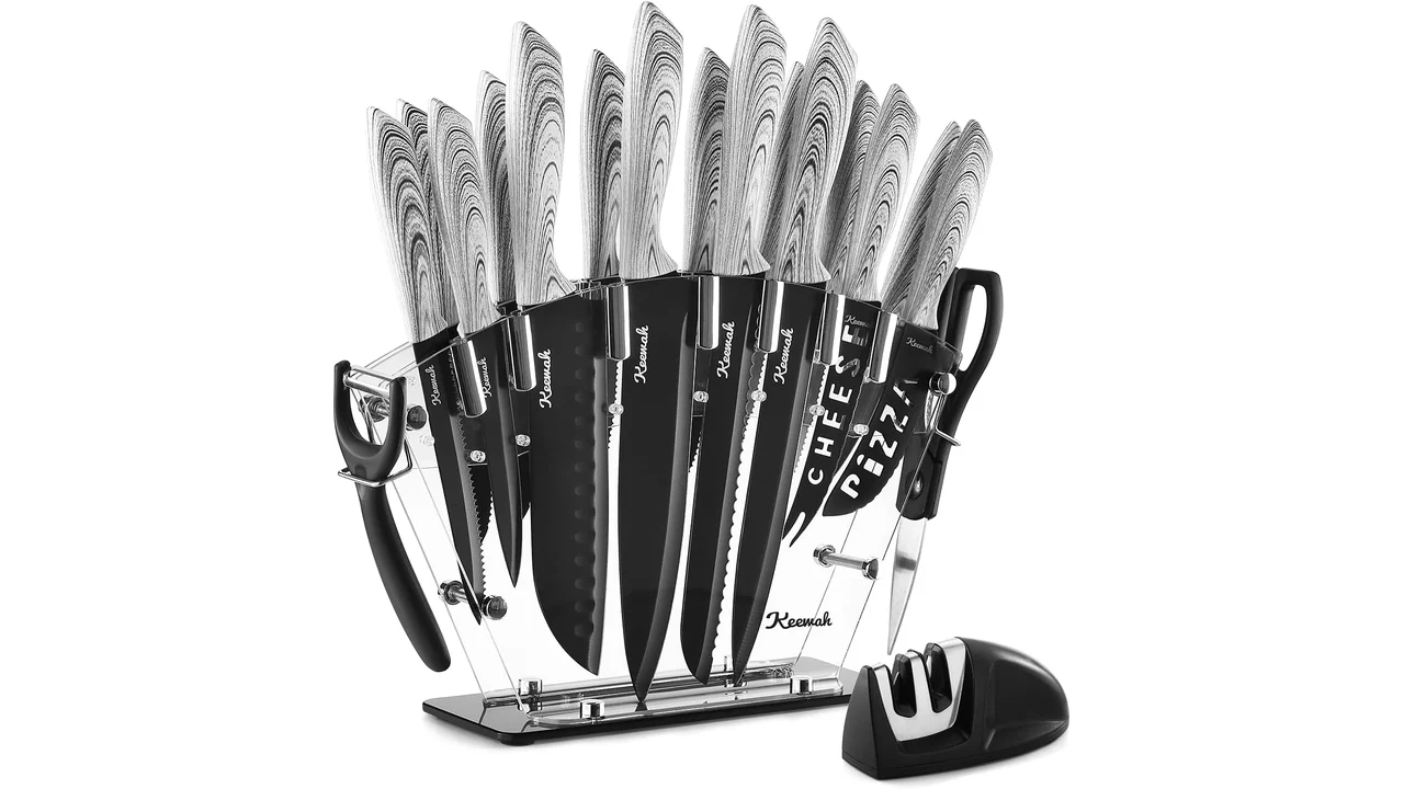 Keewah 19 Pieces Kitchen Knife Set – In-Depth Review