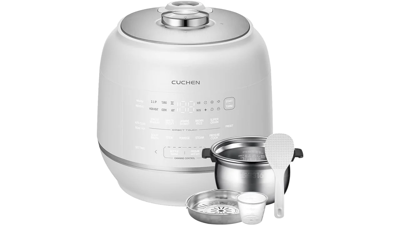 Cuchen 10-Cup Premium IH Pressure Rice Cooker – Expert