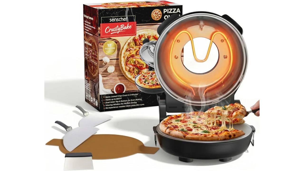 CrustyBake Electric Pizza Oven 800°F – Expert Review