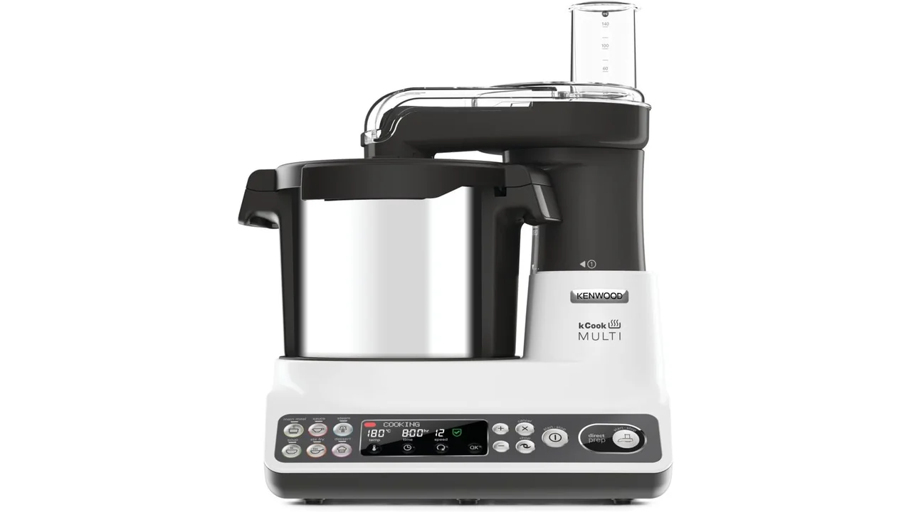 Kenwood kcook Multi Cooker Kitchen Robot White Black