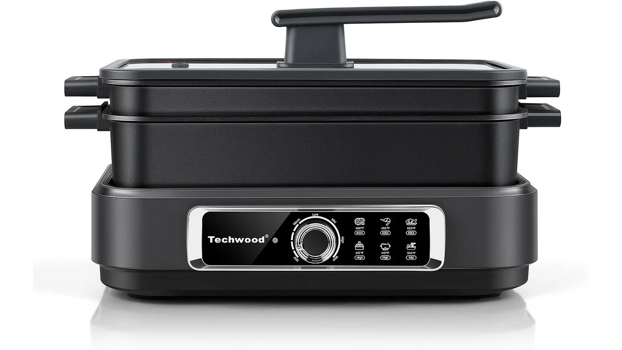 Electric Skillet, Techwood 2-in-1 Multi-Cooker – Pros & Cons