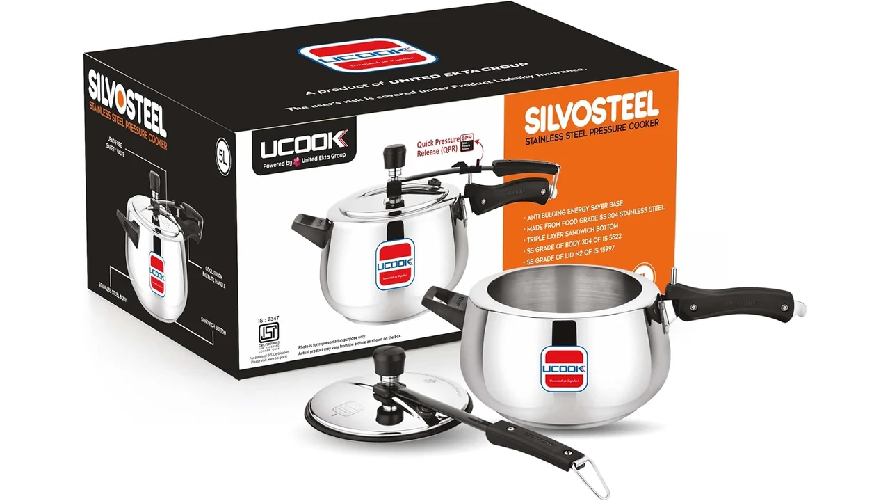 Stainless Steel Silvo Induction Pressure Cooker – Honest