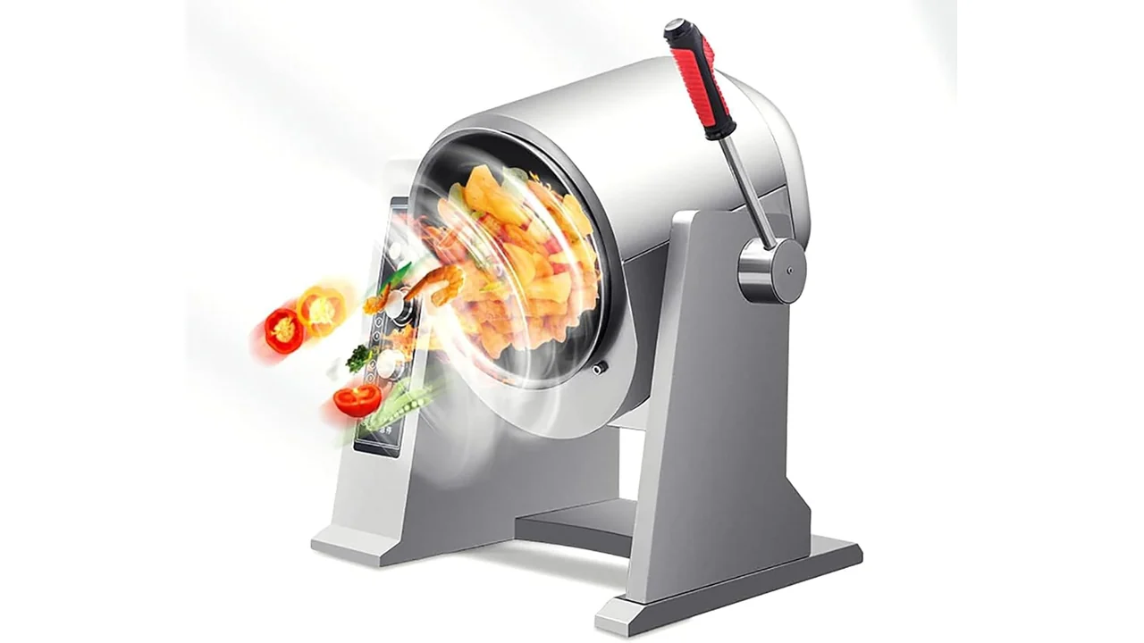 Commercial Automatic Cooking Machine Digital Display