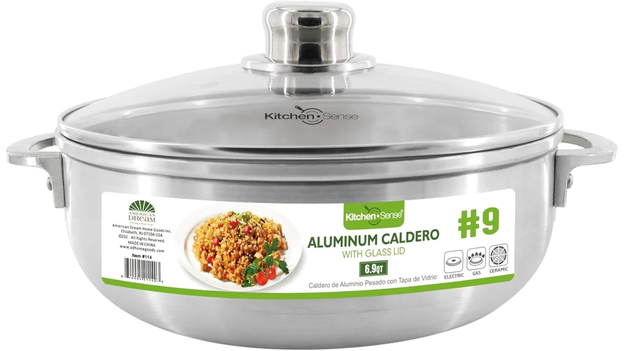 Kitchen Sense Caldero Pot Glass Lid, 6.9 – Detailed Review