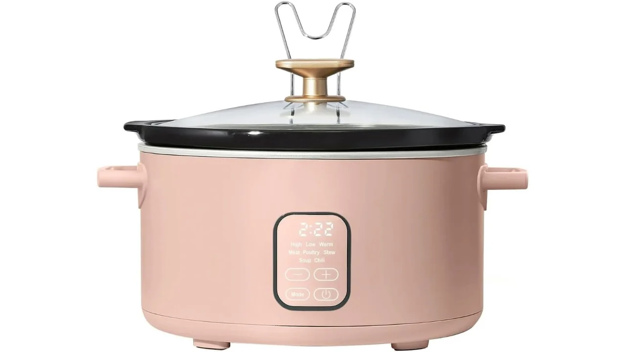 Wonderful 6 Qt Programmable Slow Cooker by Drew – Detailed