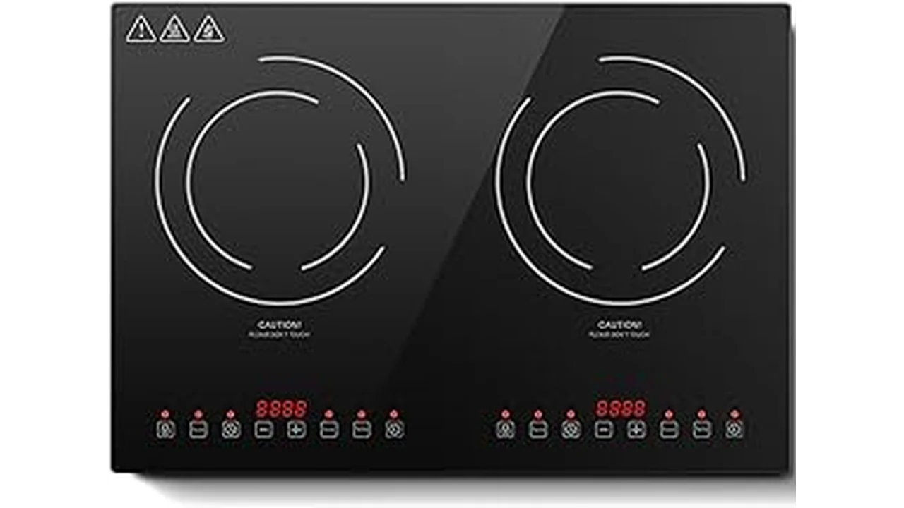 This image shows a sleek 90cm induction range cooker, perfect for modern kitchens.