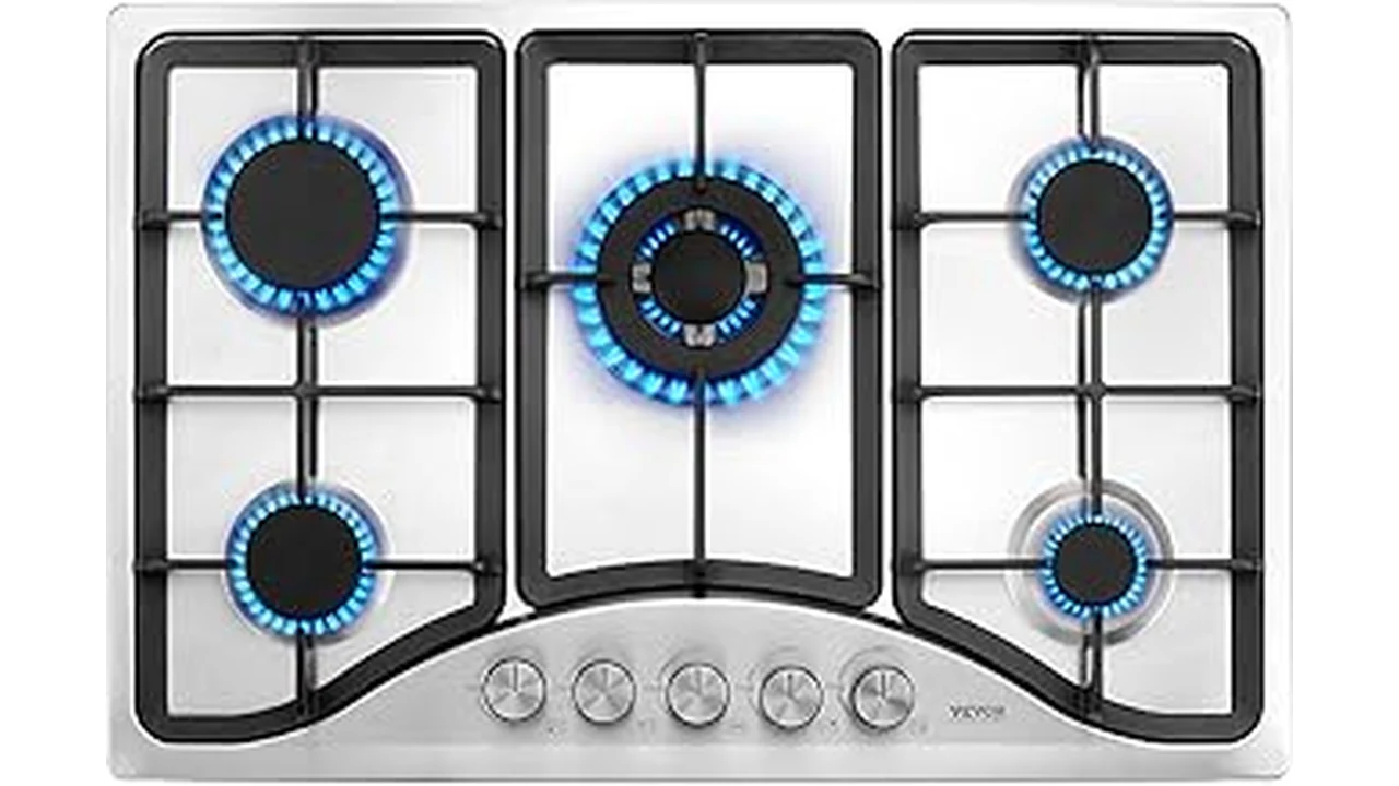 The image shows a selection of 16 top-rated 30-inch stoves for your kitchen.