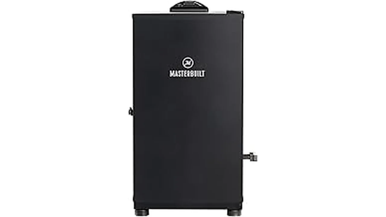 The image shows a variety of modern automatic smokers, showcasing the Best 22 Automatic Smokers options.
