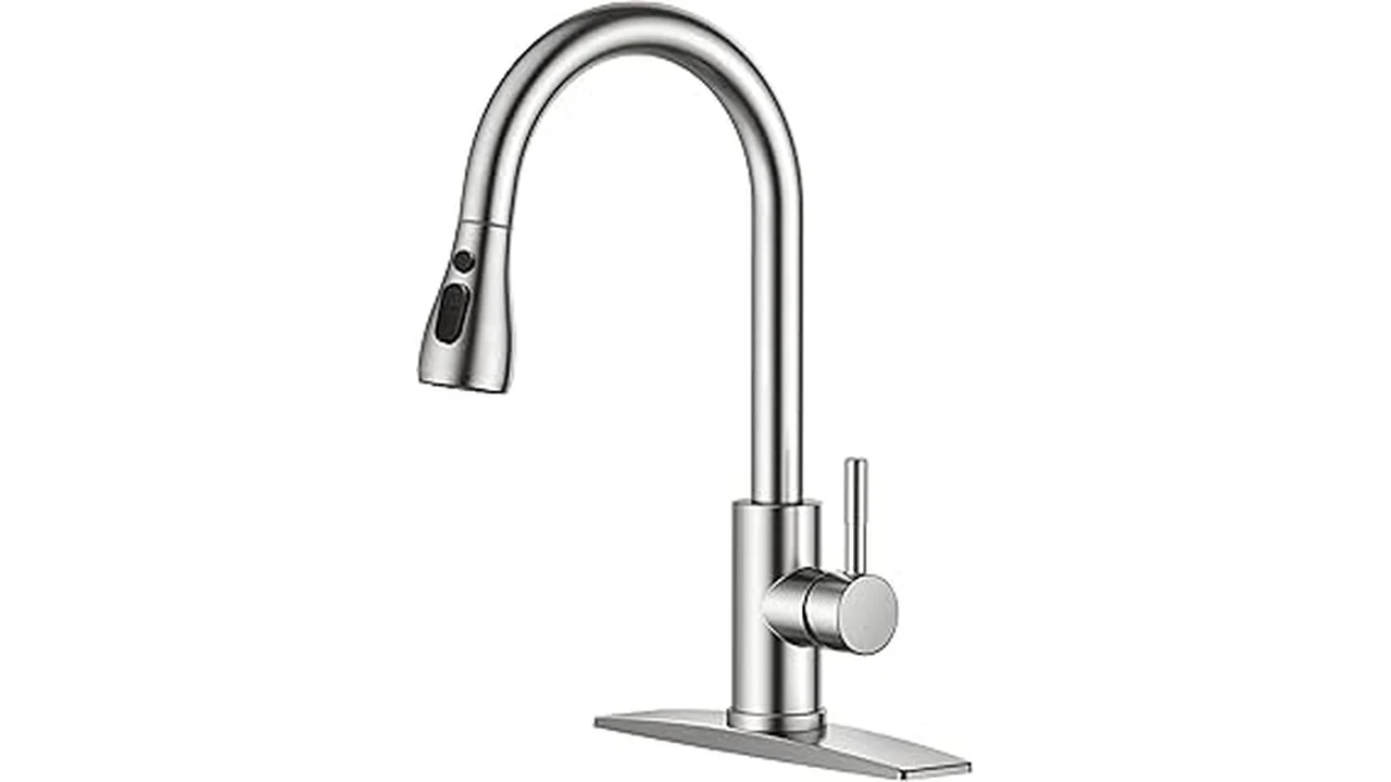 This image shows a variety of sleek kitchen hardware options, showcasing some of the best 31 choices.