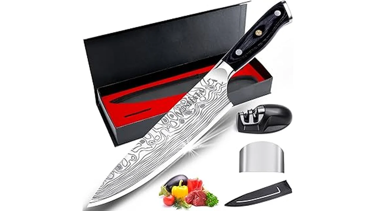The image shows a variety of high-quality kitchen knives, perfect for the best 31 kitchen knife brands list.