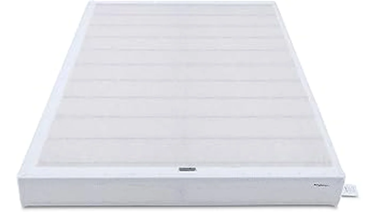 The image shows a comfortable mattress and box spring set, highlighting the best options available.