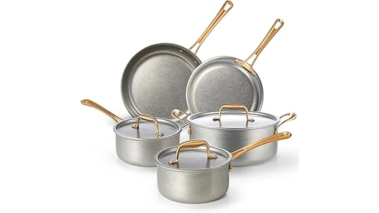 The image shows a collection of elegant, expensive vintage cookware pieces, representing the most popular items.