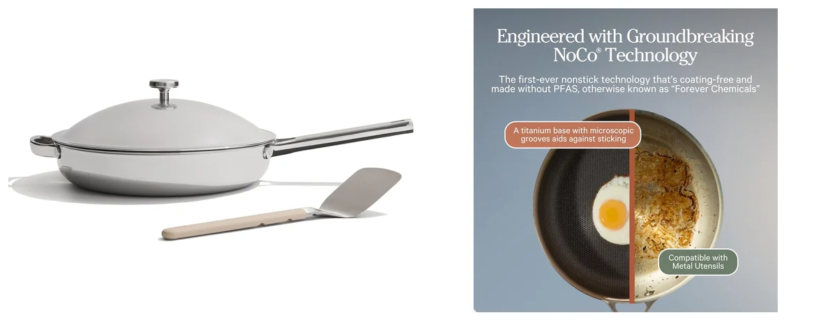 Our Place Titanium Always Pan Pro | 10.6