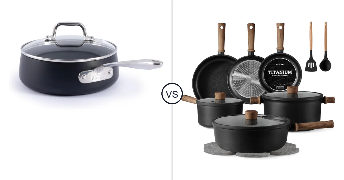 All-Clad HA1 vs CAROTE 16 PCS: Best Oven You Should Buy?
