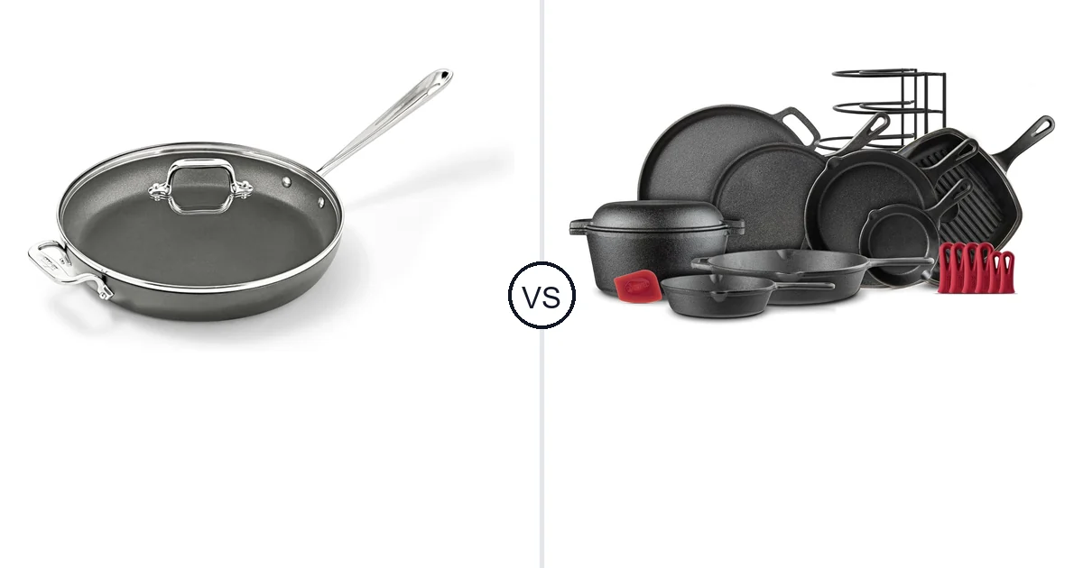 All-Clad HA1 vs Cuisinel Cast Iron: Best Oven Cookware for Your Needs