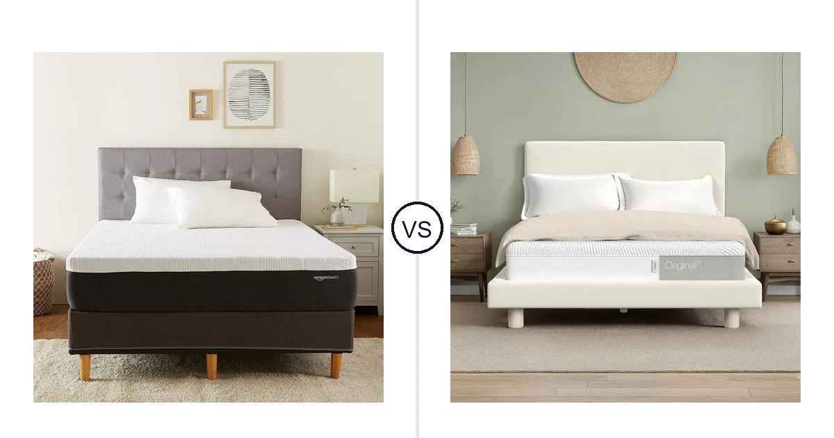 Amazon Basics Full vs Casper Queen: Mattress Comparison