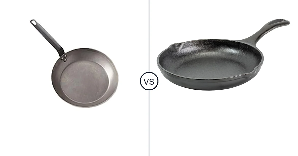 American Metalcraft CSFP10 vs Lodge 8 Cast Iron Skillet: Fry Pan
