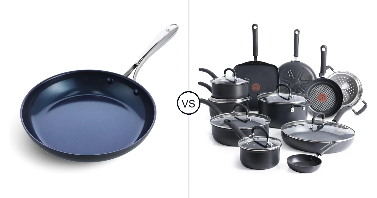 Blue Diamond Hard vs T-Fal 17-Piece: Best Oven?
