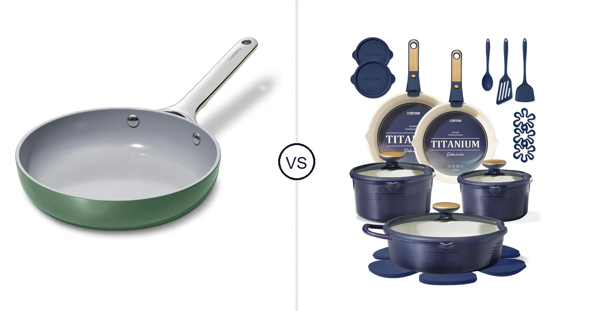 Caraway Nonstick Ceramic vs CAROTE 22 Piece: Best Oven for Your Needs