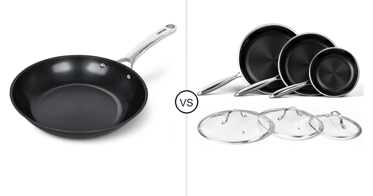CASTIVO Carbon Steel vs Innerwell Nonstick: Which Should You Buy?