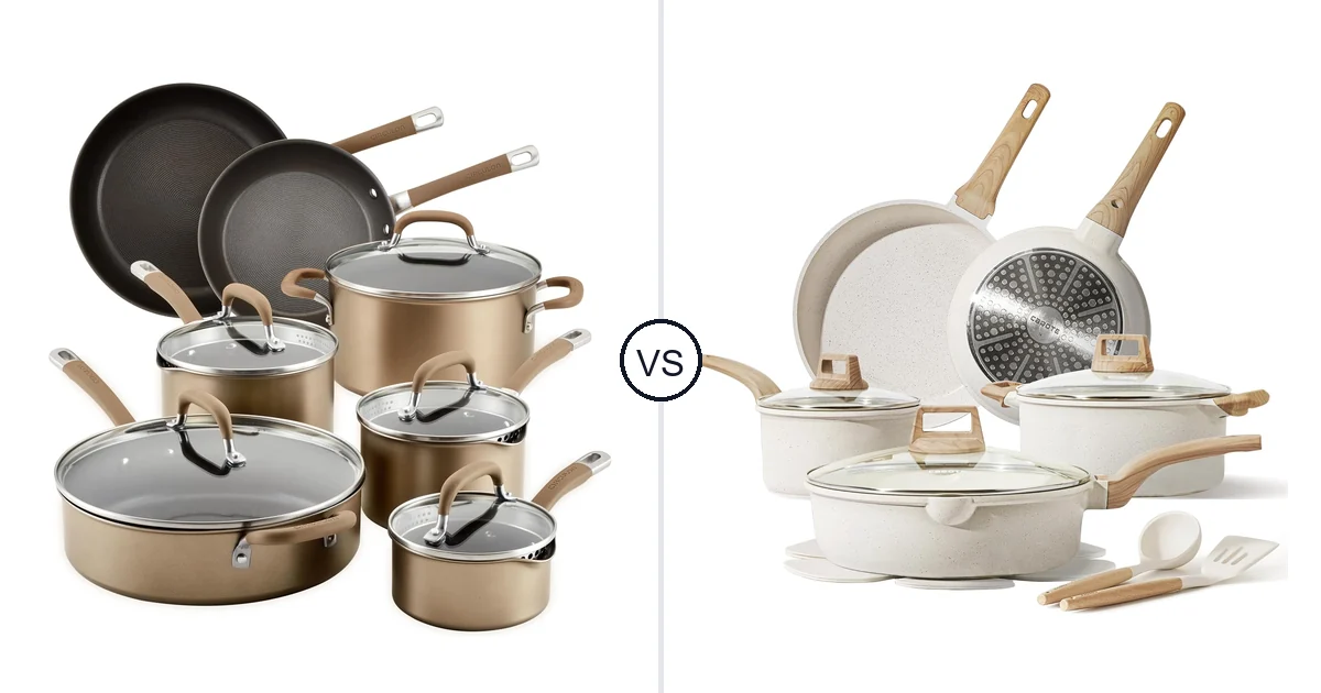 Circulon 12-Piece vs CAROTE 14 Piece: Cookware Set Comparison