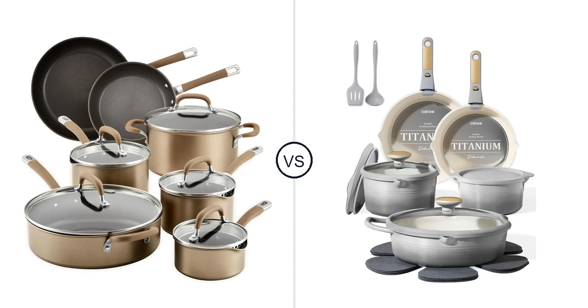Circulon 12-Piece vs CAROTE 17 Piece: Oven Comparison (Key