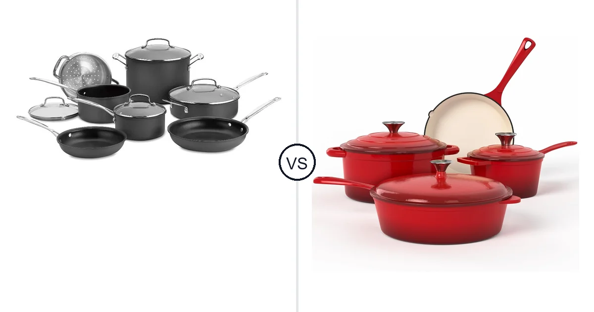 Cuisinart 11-Piece vs Kitchen Academy 7 Pcs – Red: Best Oven for