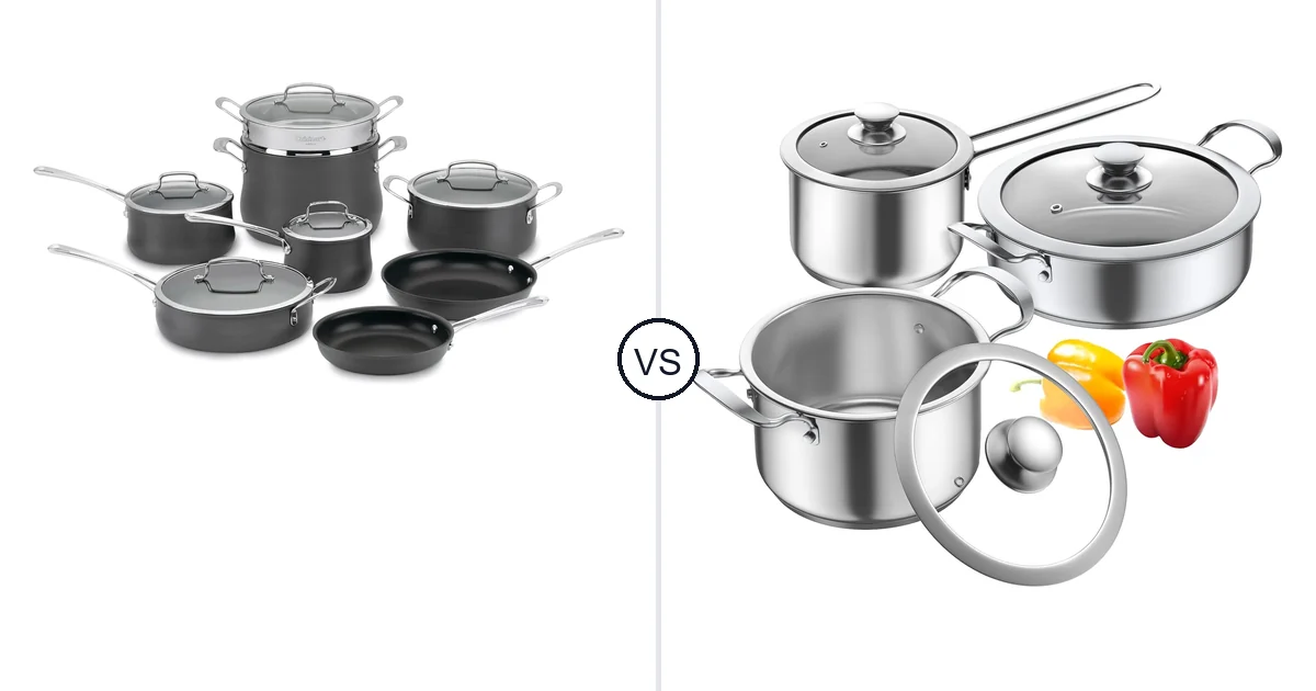 Cuisinart 13 PC vs Aufranc 6-PCS: Dishwasher Comparison (Key