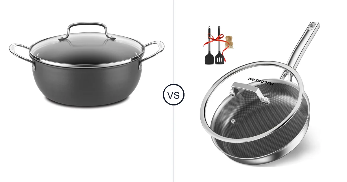 Cuisinart 650-26CP vs FogDream Non Stick Frying Pans: Oven Comparison