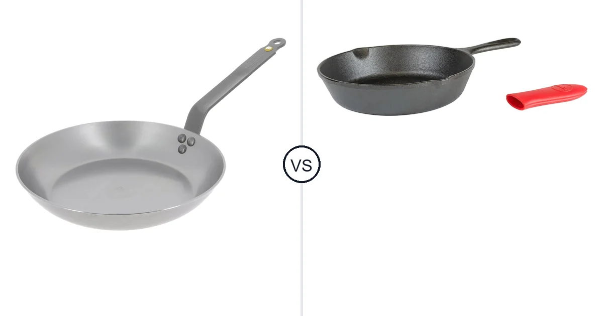 De Buyer MINERAL B Carbon vs Lodge Cast Iron: Which Should You Buy?
