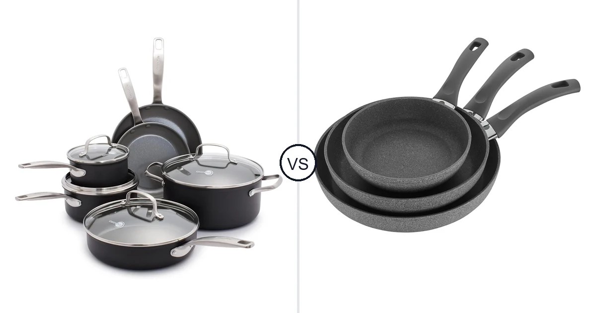 GreenPan Chatham Hard vs BALLARINI 3-pc: Best Oven Comparison