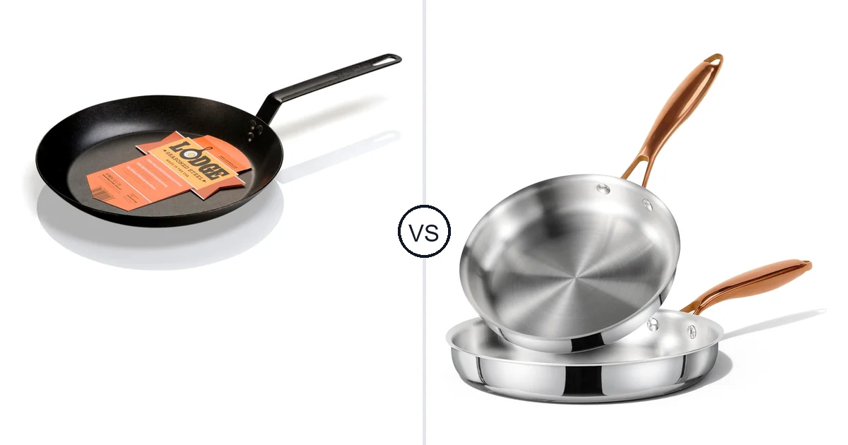 Lodge 12 Inch Carbon Steel vs CAROTE 8+10 Stainless: Oven Comparison