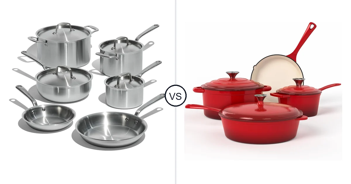 Made in 10-Piece vs Kitchen Academy 7 Pcs – Red: Best Oven for Your