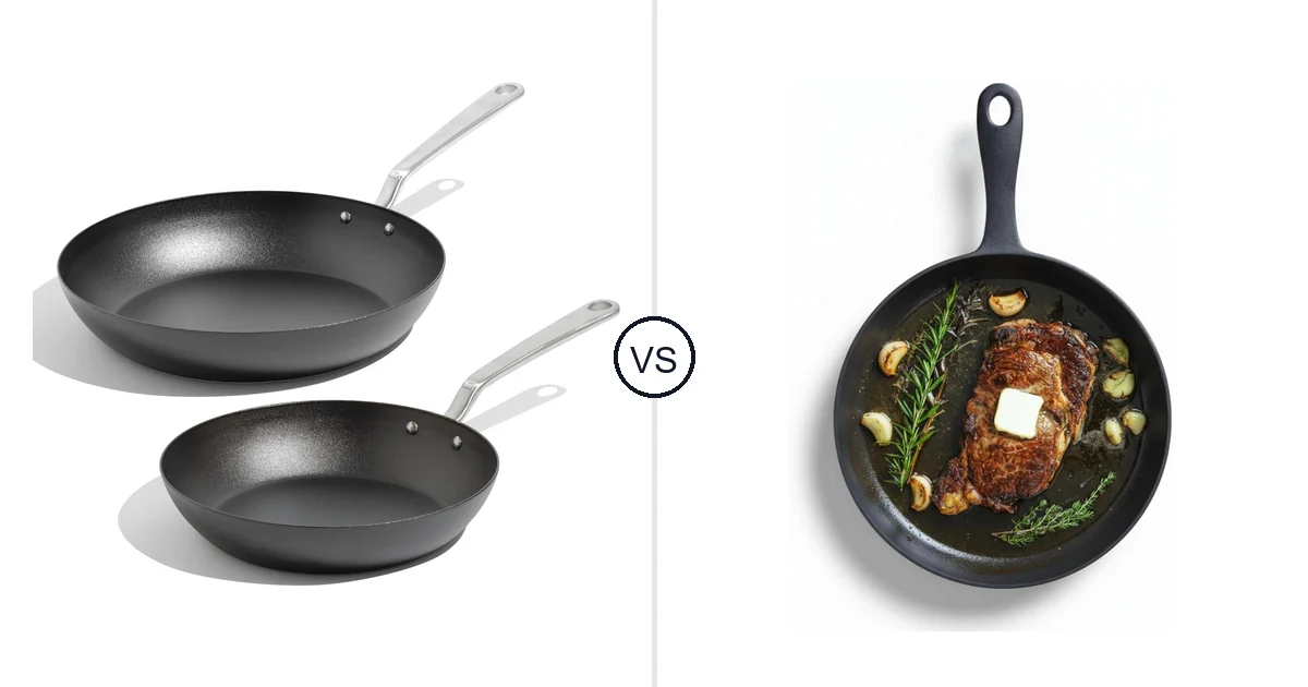 Made in Cookware | 2 Piece vs Flambo 12 Inch Smooth Cast: Best Oven