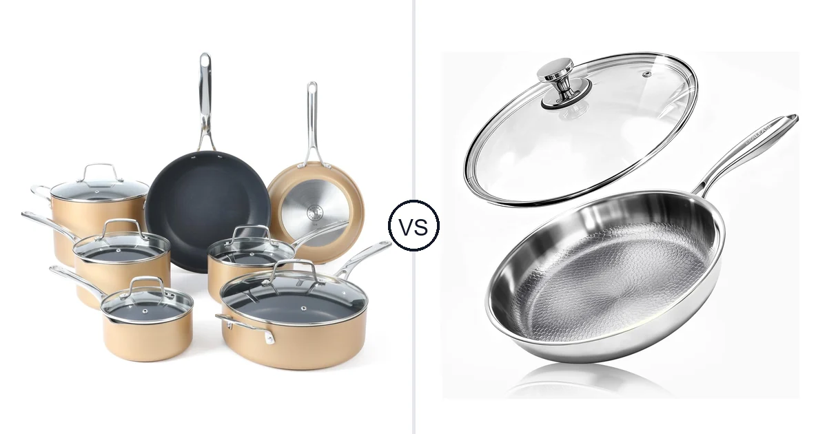 Martha Stewart 12 Piece vs ERALEASE Titanium Pan – 12: Oven Comparison
