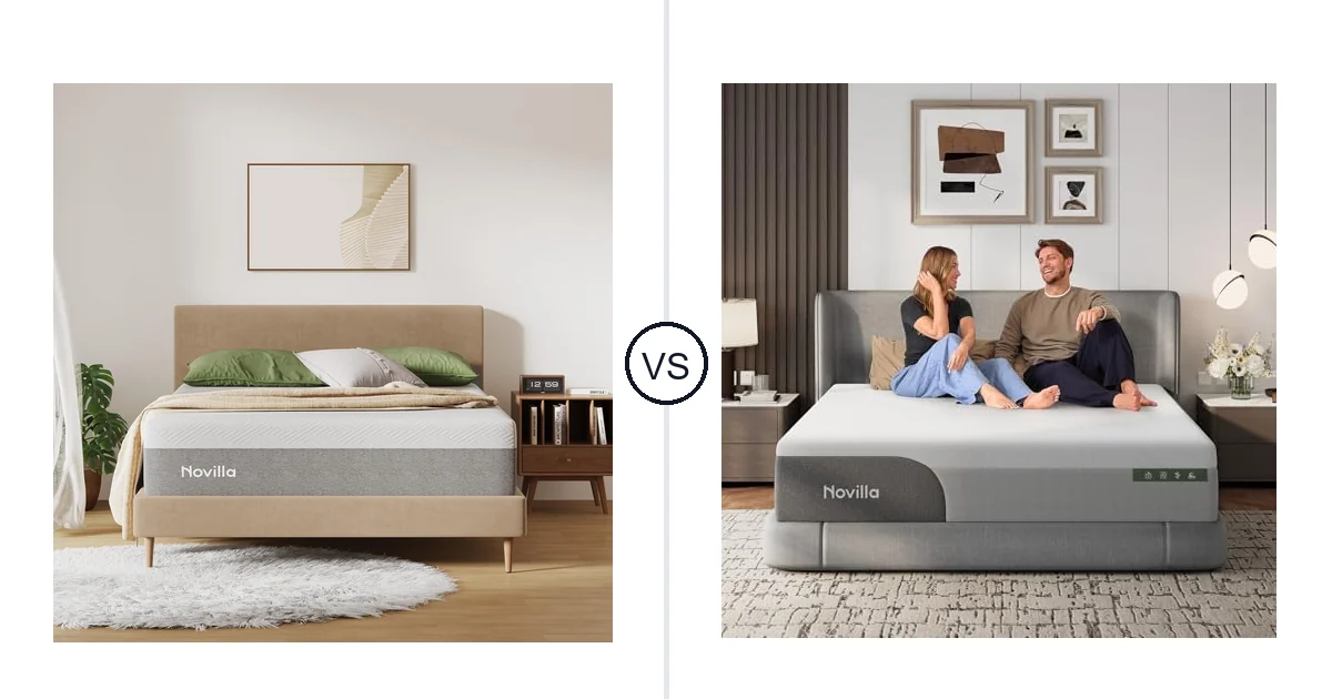 Novilla Queen (U.S. Standard) vs Novilla Queen: Memory Foam Mattress