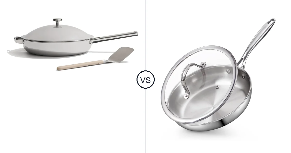 Our Place Titanium Always vs Cooks Standard Stainless: Oven