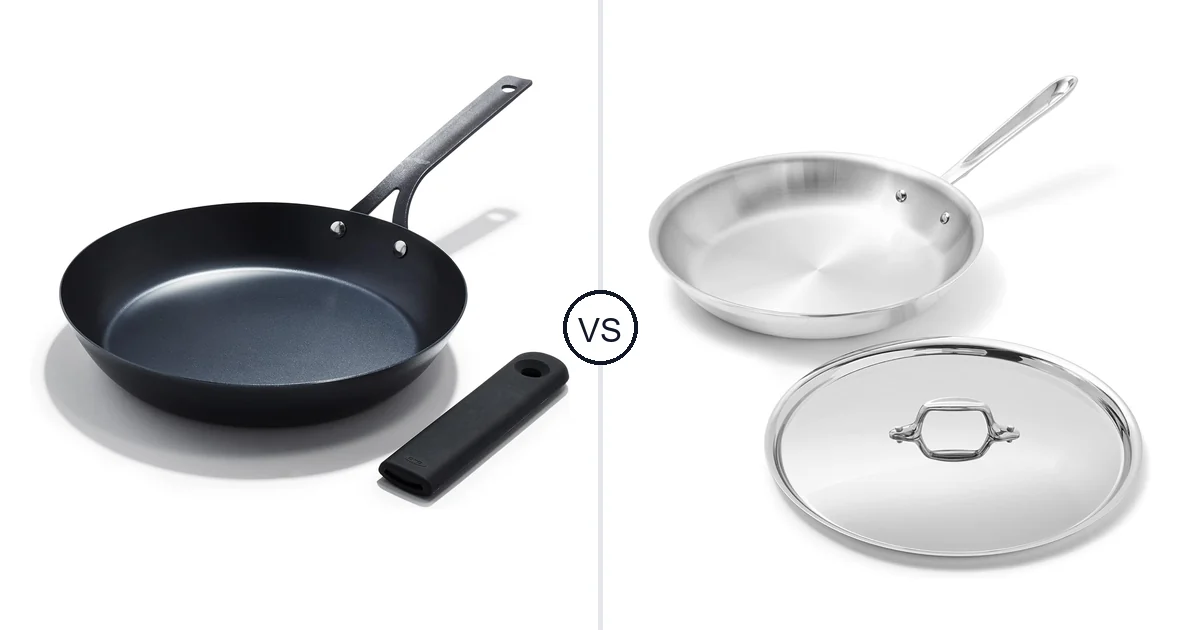 OXO Obsidian Pre-Seasoned vs All-Clad D3® Stainless Steel: Oven