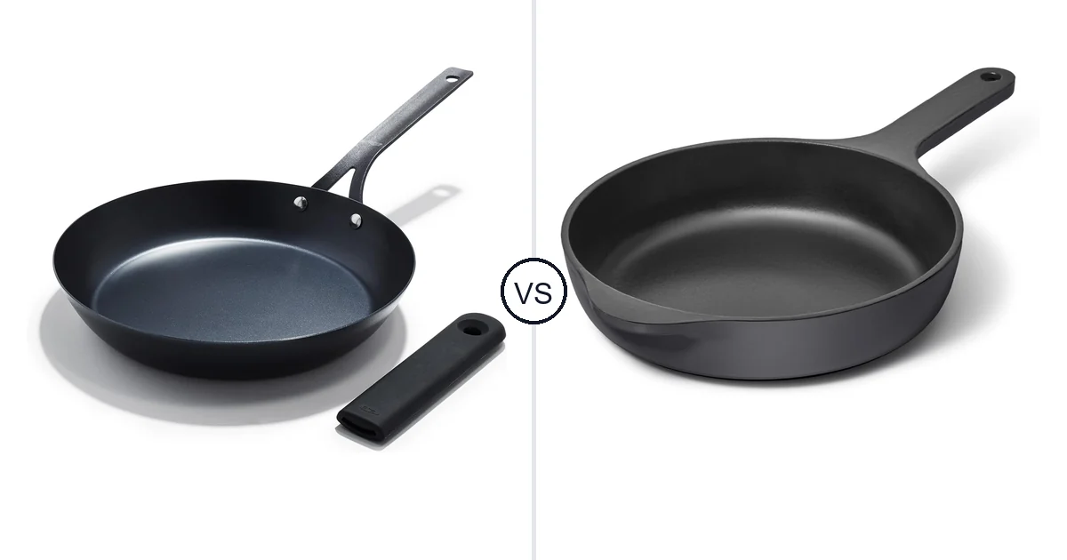OXO Obsidian vs Caraway Cast Iron Skillet: Oven Performance