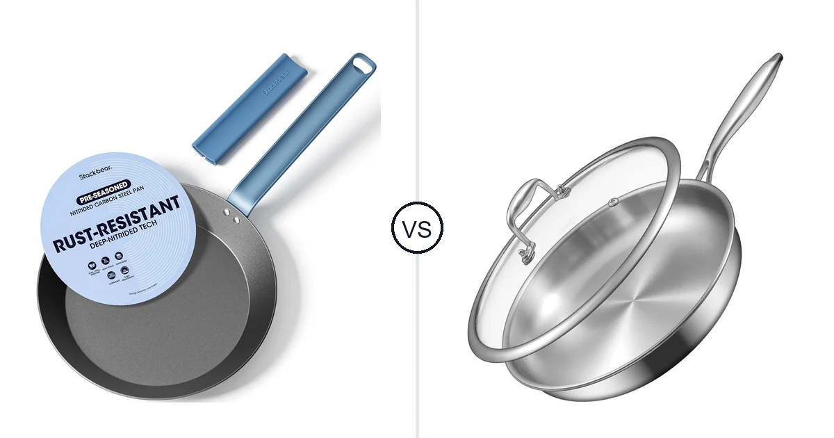 Stackbear Carbon Steel vs EWFEN 12 Inch Tri-Ply: Best Oven Should