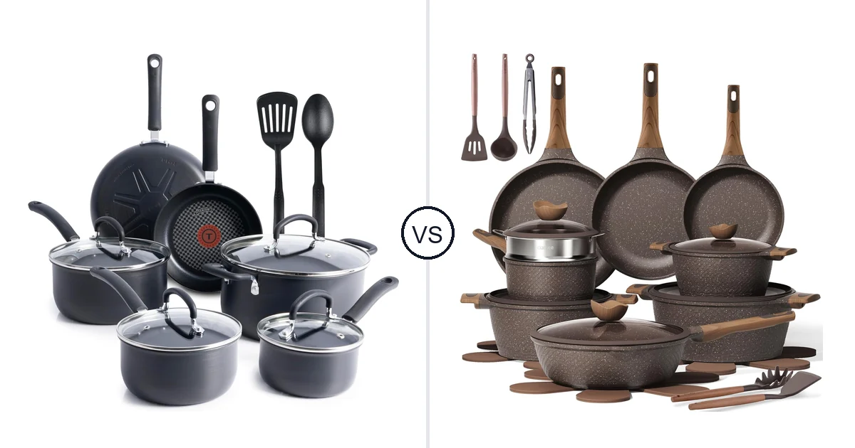T-Fal 12-Piece vs CAROTE 26 Piece: Best Oven for Your Needs