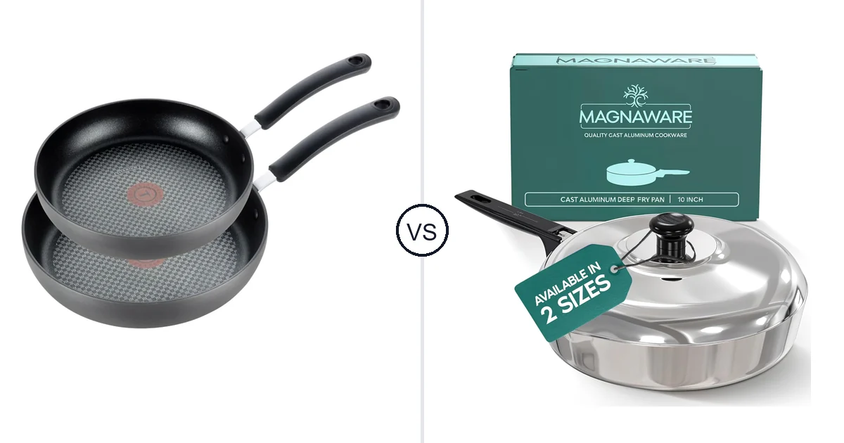 T-Fal 2-Piece vs MAGNAWARE Cast Aluminum: Best Oven for Your Needs