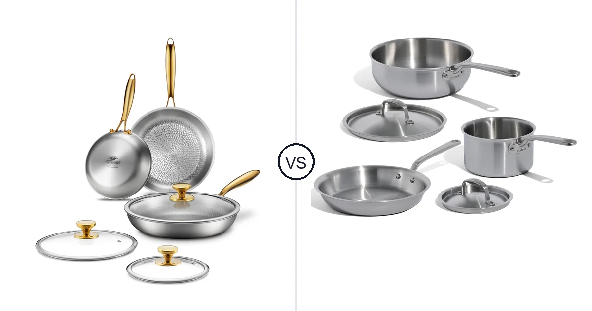 Titanium Wave 8/10/12 vs Made in 5-Piece: Oven Comparison (Key